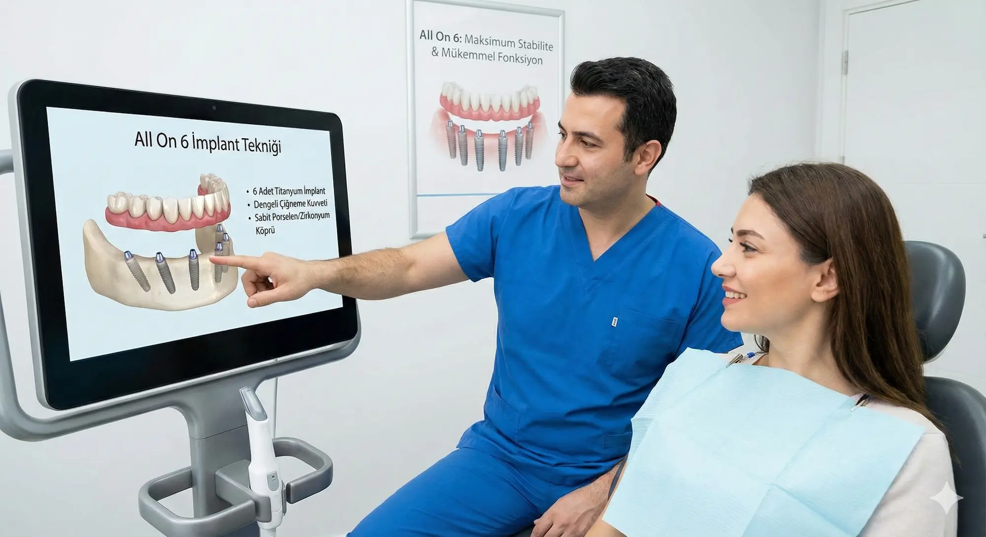 All On 6 İmplant Tedavisi